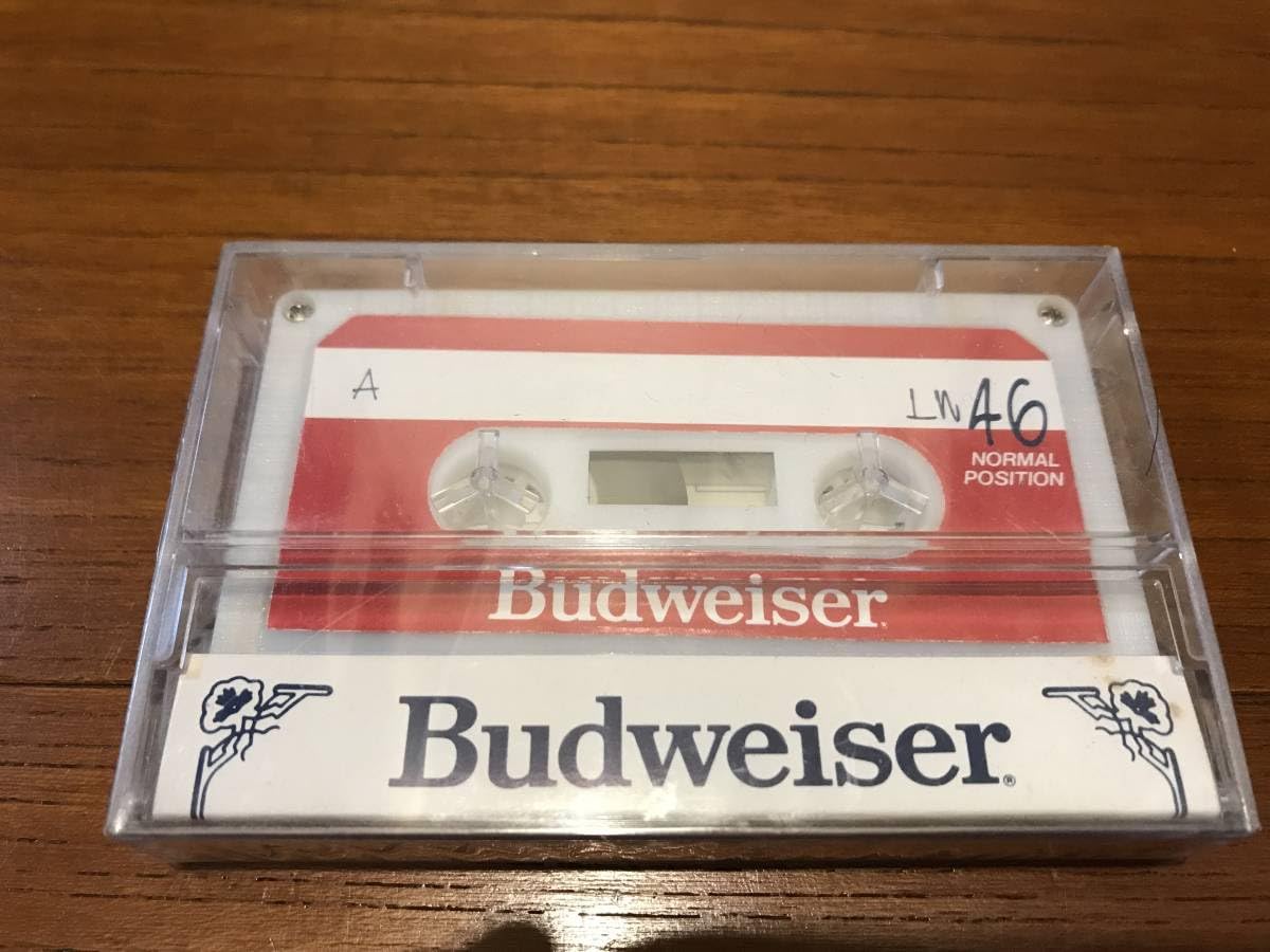 Amazon.co.jp: カセットテープ Budweiser バドワイザー LN46 1巻